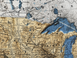 3D USA Map | A True Raised Relief Map