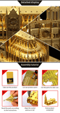 Notre-Dame de Paris Gothic Metal Puzzle | Handmade Architectural Art