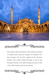 Blue Mosque Metal Puzzle | Handmade Architectural Art