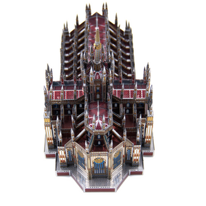 Roman Cathedral Metal Puzzle | Handmade Architectural Art