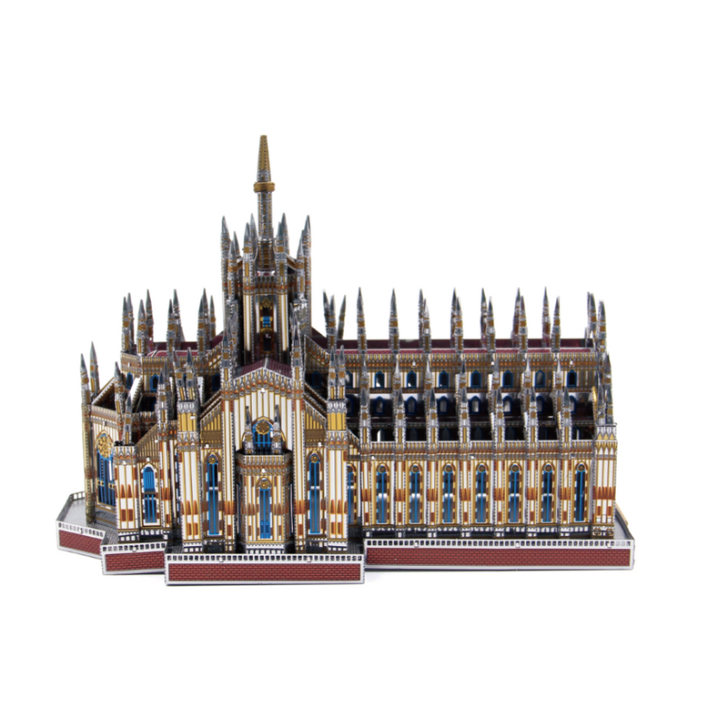 Roman Cathedral Metal Puzzle | Handmade Architectural Art