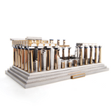 Temple of Athena Metal Puzzle | Handmade Architectural Art