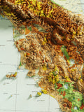 1966 Italy Vintage Geological Map | Antique Style Wall Art