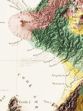 1873 New Zealand Vintage Geological Map | Antique Style Wall Art
