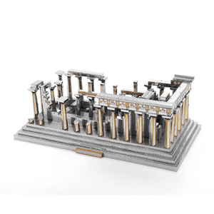 Temple of Athena Metal Puzzle | Handmade Architectural Art