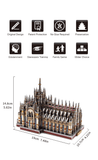 Roman Cathedral Metal Puzzle | Handmade Architectural Art