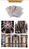 Roman Cathedral Metal Puzzle | Handmade Architectural Art