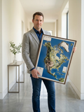 3D North America Map | A True Raised Relief Map