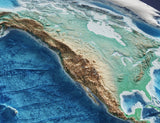 Robinson Projection World Map | Classic 2D World Map Wall Art