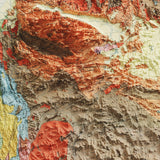 1960 Australia Vintage Geological Map | Antique Style Wall Art