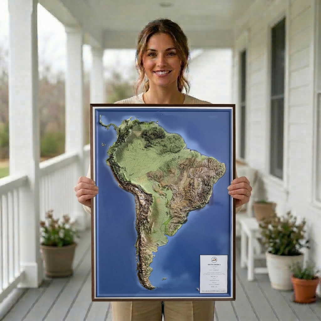 3D South America