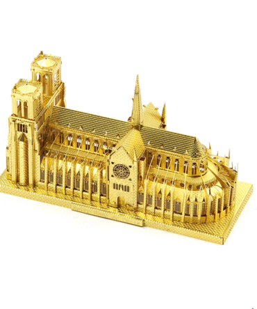 3D Metal Puzzle - Notre-Dame de Paris DIY Kit